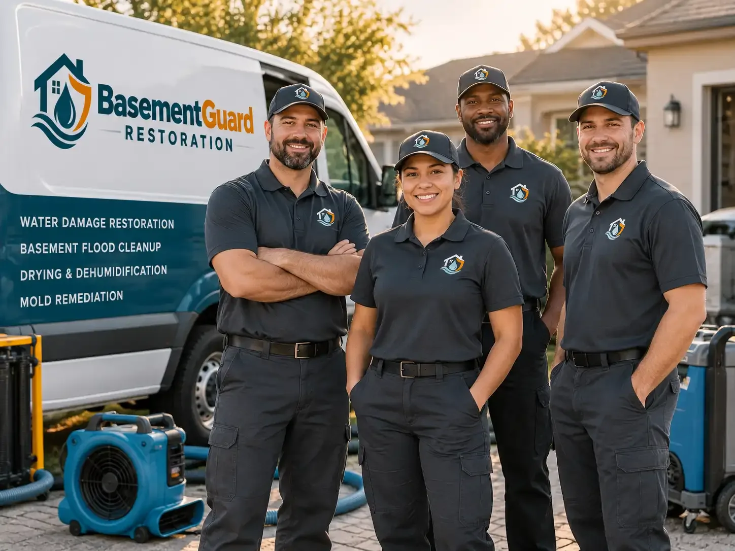Basement Water Damage Restoration company in West Point, IA